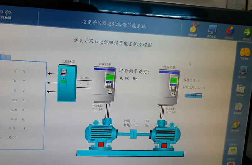 時代科儀電機對拖測功機并網(wǎng)逆變裝置在建筑大學應(yīng)用案例效果